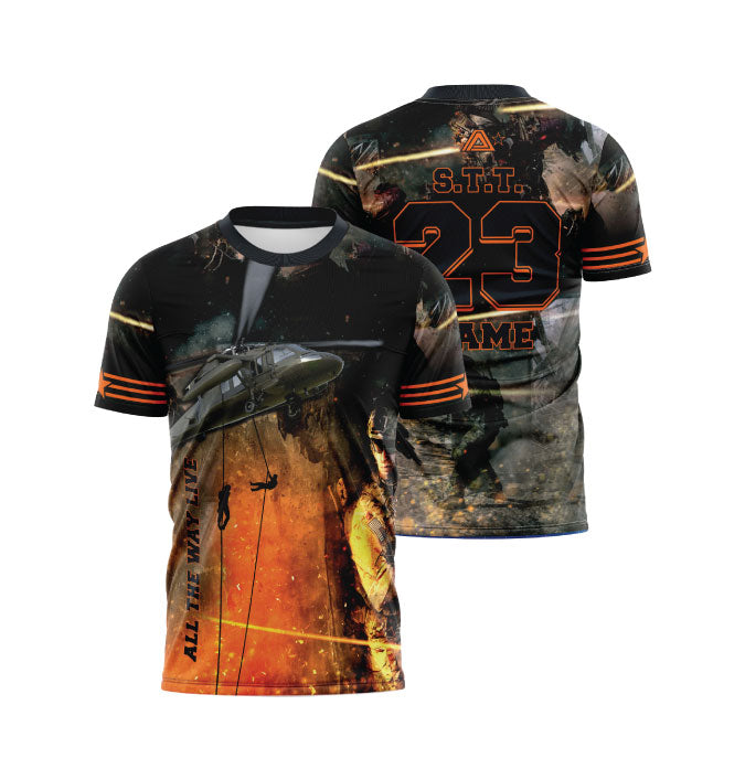 Support the Troops Full Dye Jersey