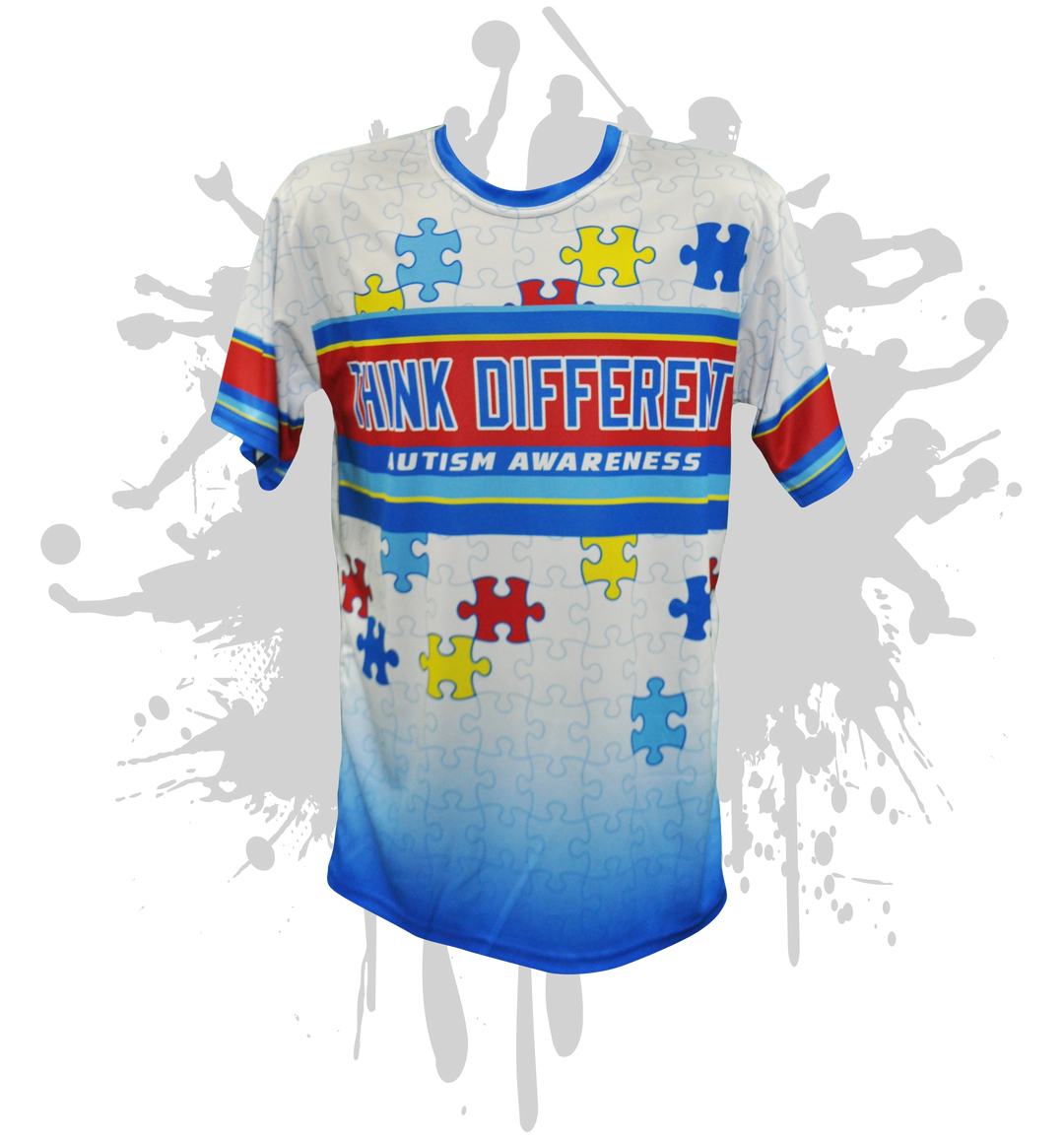 Men's Full Dye Jersey All The Way Live Designs