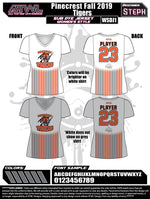 Load image into Gallery viewer, Pinecrest Fall League Women&#39;s Sub Dye Jersey