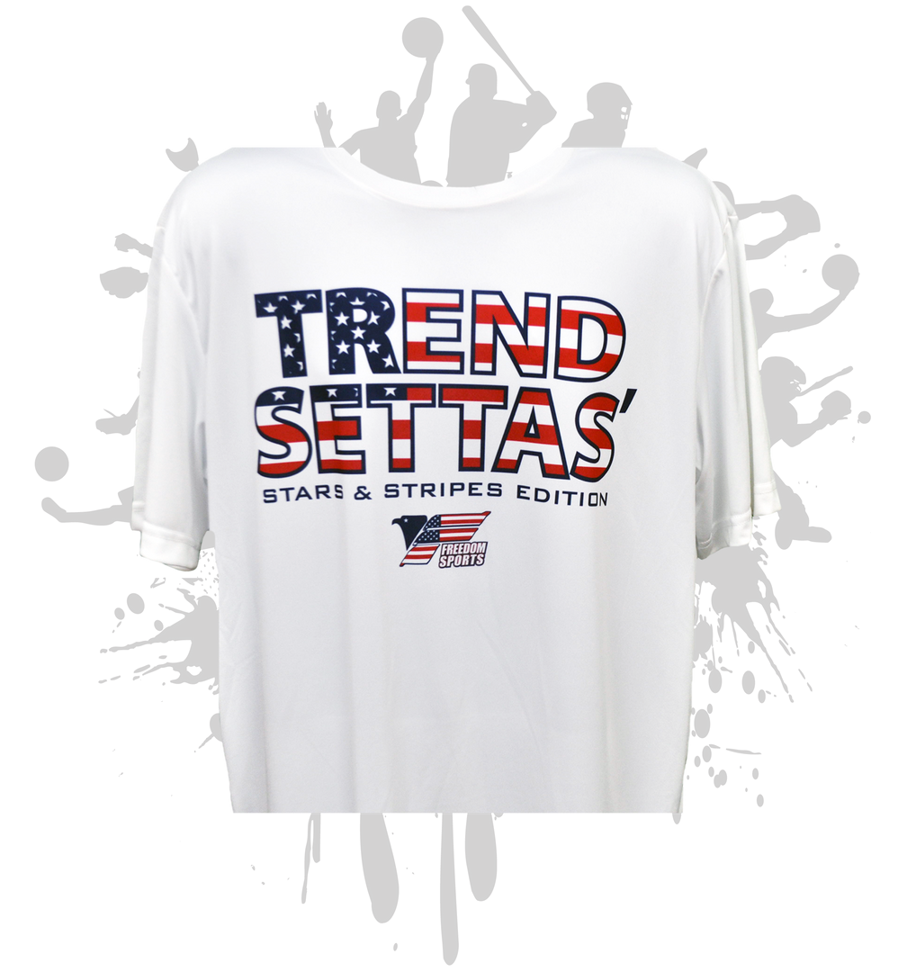 FREEDOM-Trend Setta Men's White Sub Dye Jersey