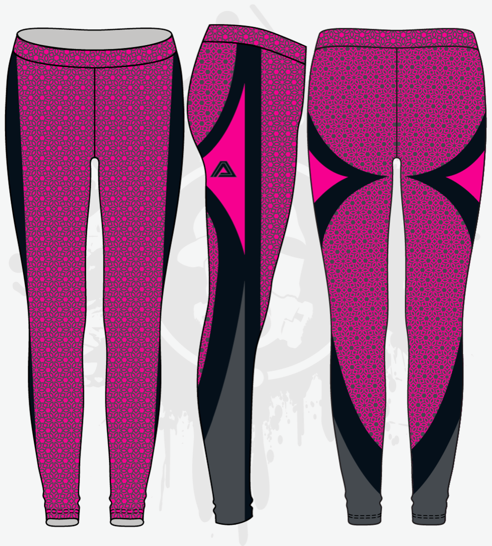 Illusory Neon Womens Leggings