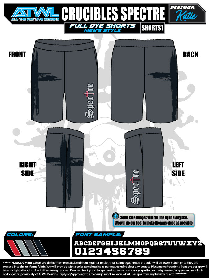 Spectre Crucible Men's/Boy's Shorts