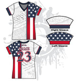 Load image into Gallery viewer, We The People Women&#39;s Full Dye Jersey
