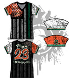 Load image into Gallery viewer, Shamrock Flag Womens Full Dye Jersey