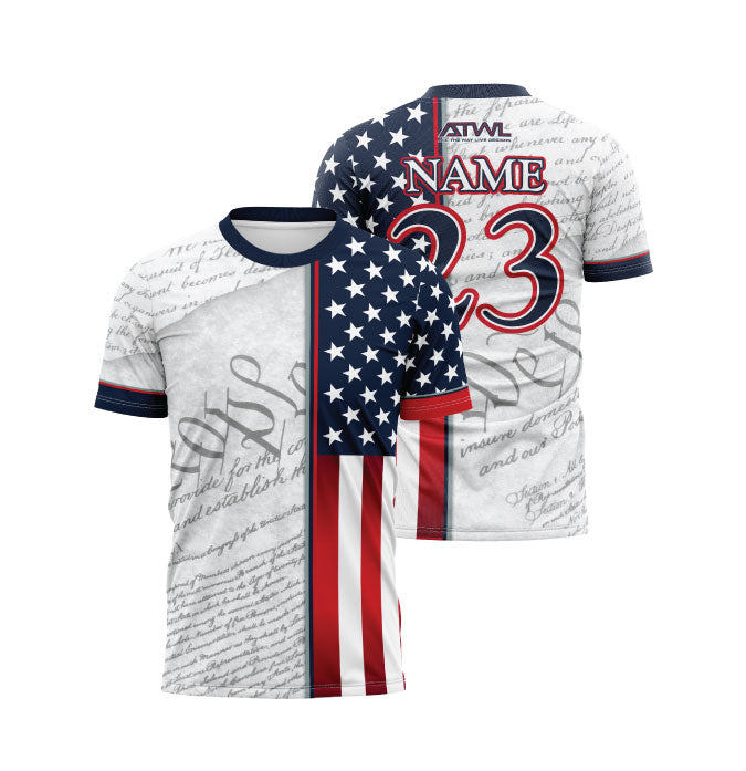 We The People Men's Full Dye Jersey