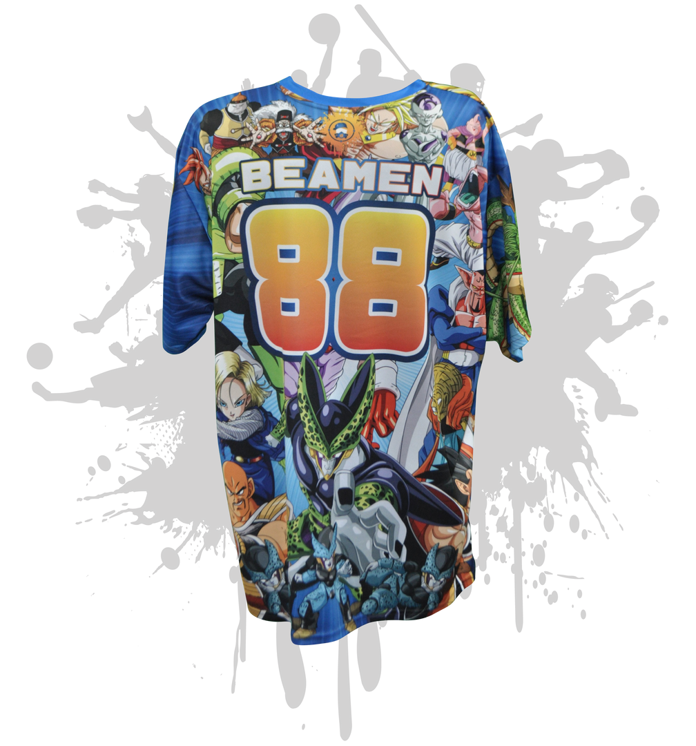 Z Warriors Mens Full Dye Jersey