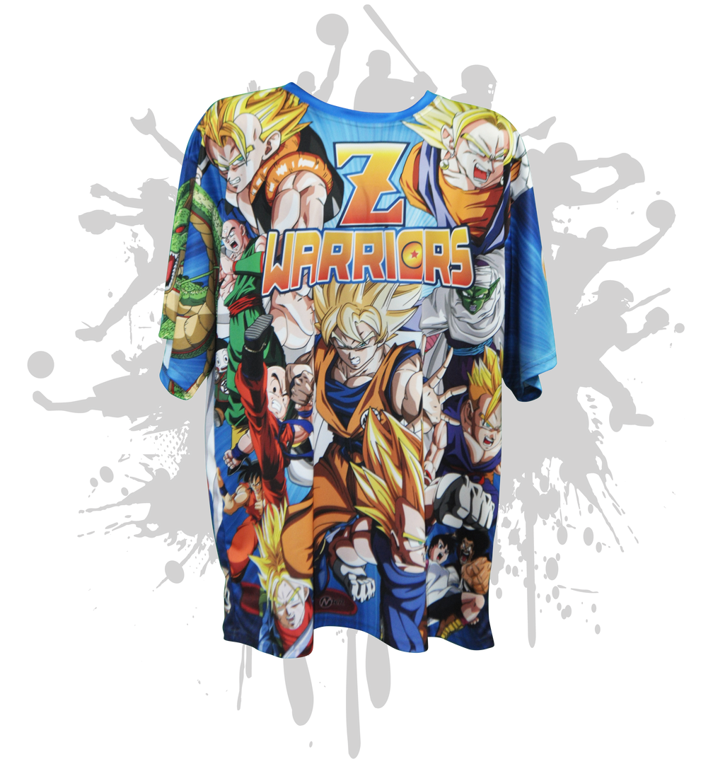 Z Warriors Mens Full Dye Jersey