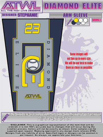 Diamond Elite Full Dye Arm Sleeve