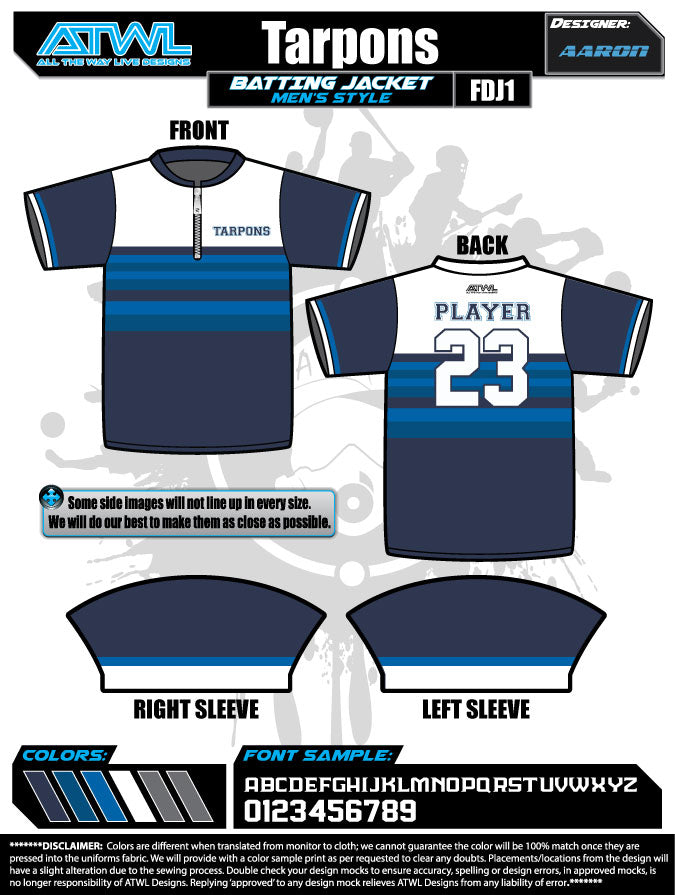 Tarpons Batting Jacket