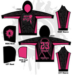 Load image into Gallery viewer, Stay Strong Unisex Full Dye Hoody Cancer Awareness Black
