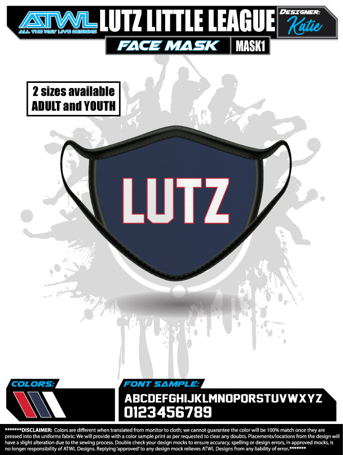 Lutz All Stars Mask
