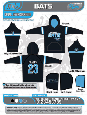 Tampa Bay Bats Hoodie