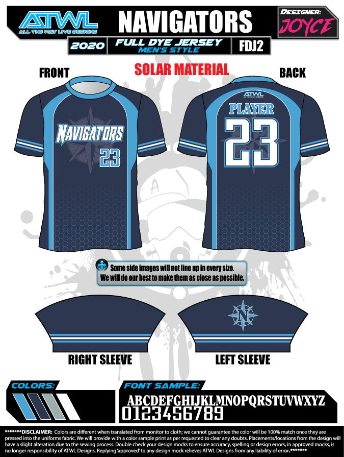 2021  Navigators Jersey