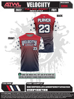 Load image into Gallery viewer, Brandon Velocity All Stars Mens Full dye Replica Jersey
