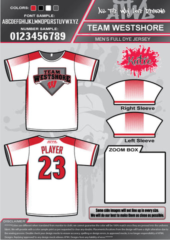 TEAM WESTSHORE FULL DYES