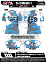 Load image into Gallery viewer, Lady Bandits Coach full dye Men&#39;s Jersey
