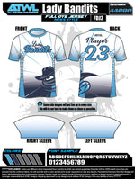 Load image into Gallery viewer, Lady Bandits Men&#39;s cut Jersey