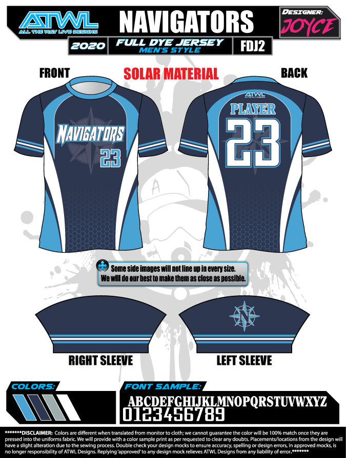 2021  Navigators Jersey