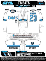 Load image into Gallery viewer, Tampa bay Bats Retro Full Dye Jersey