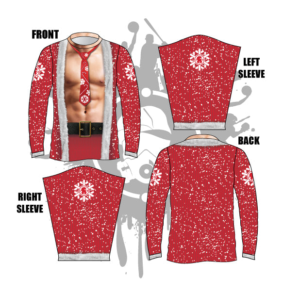 Stud Claus Long Sleeve Jersey