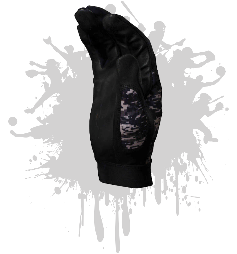 Miken Pro Adult Digi-Camo Batting Gloves