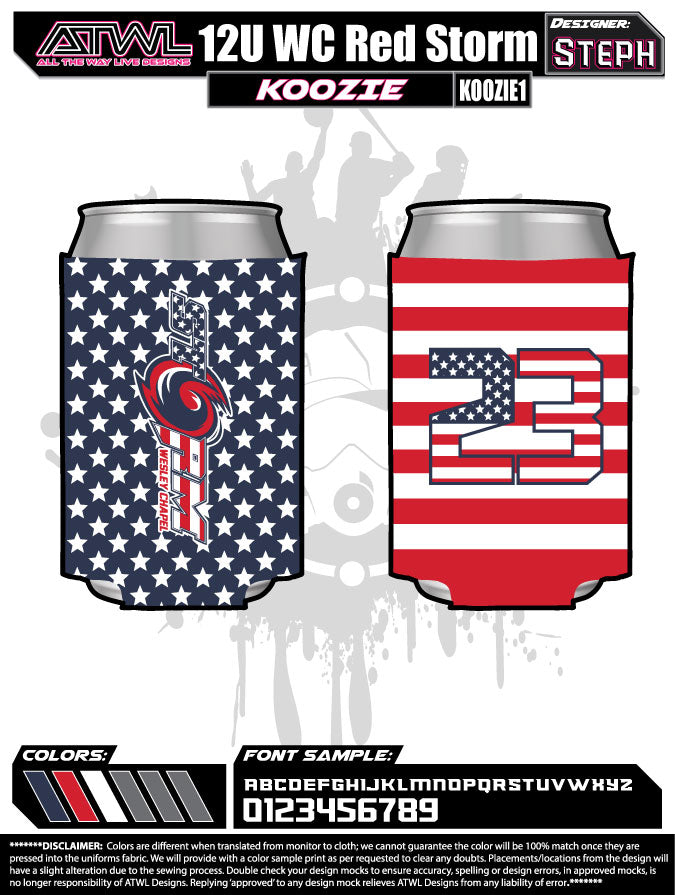 WC Red Storm Accessories