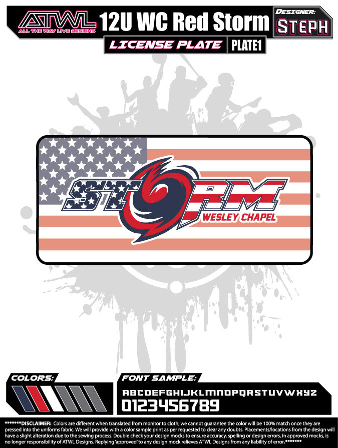 WC Red Storm Accessories