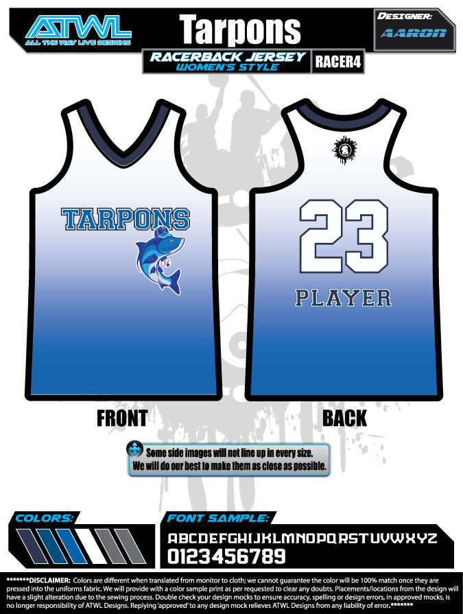 Tarpons Women's Racerback