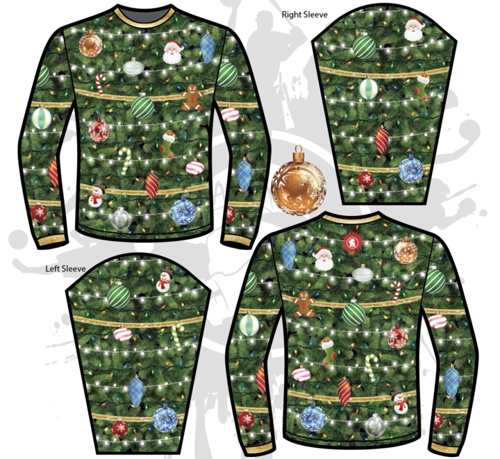 DECORATED TREE UGLY SWEATER