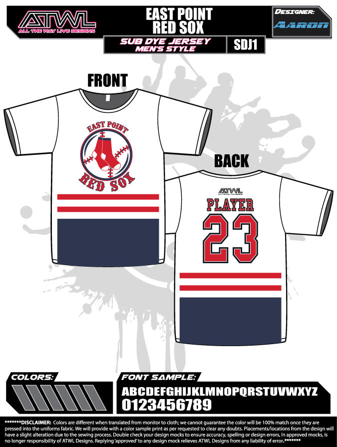East Point Men's/Youth Jersey