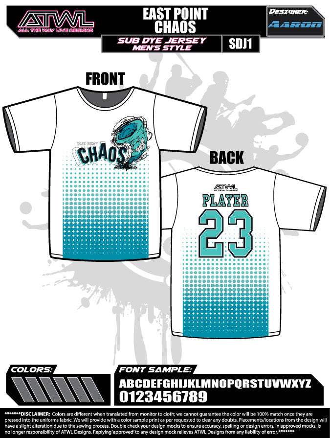 East Point Men's/Youth Jersey
