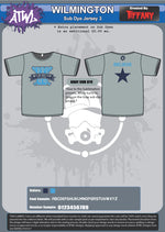 Load image into Gallery viewer, Wilmington Allstars Sub-Dye Jersey
