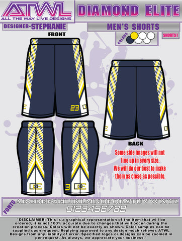 Diamond Elite Men's/Boy's Shorts