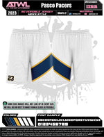 Load image into Gallery viewer, Pasco Pacers Womens game day shorts
