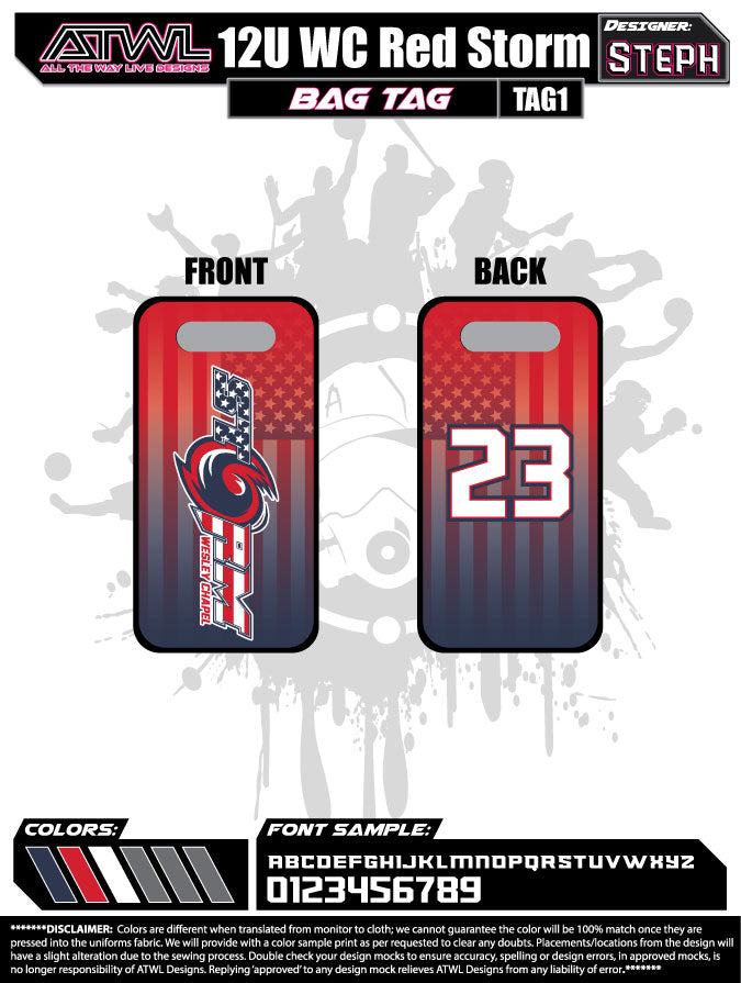 WC Red Storm Accessories