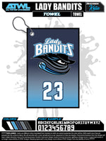 Load image into Gallery viewer, Lady Bandits Bag tag/towel Accessories
