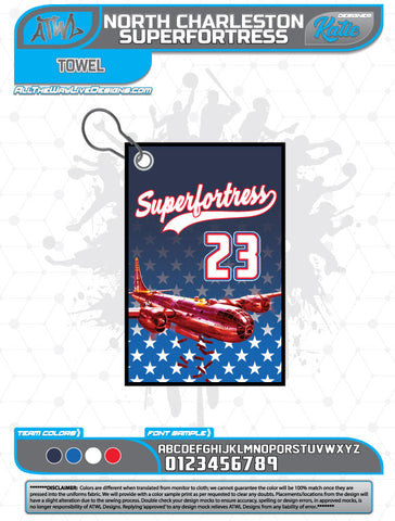 North Charleston Superfortress Towels