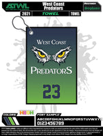 Load image into Gallery viewer, WC Predators Full Dye Towel
