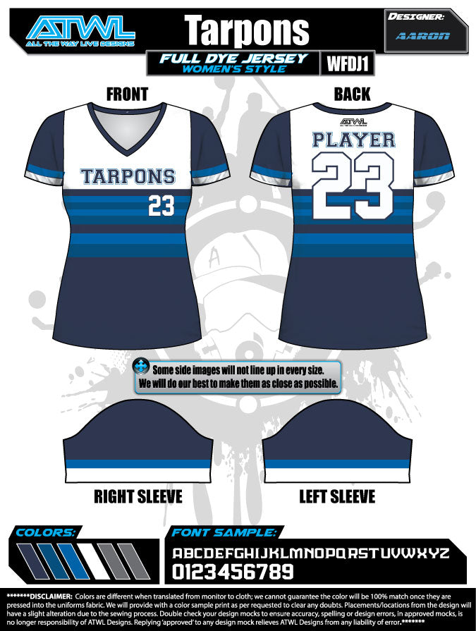 Tarpon's Women's Jersey