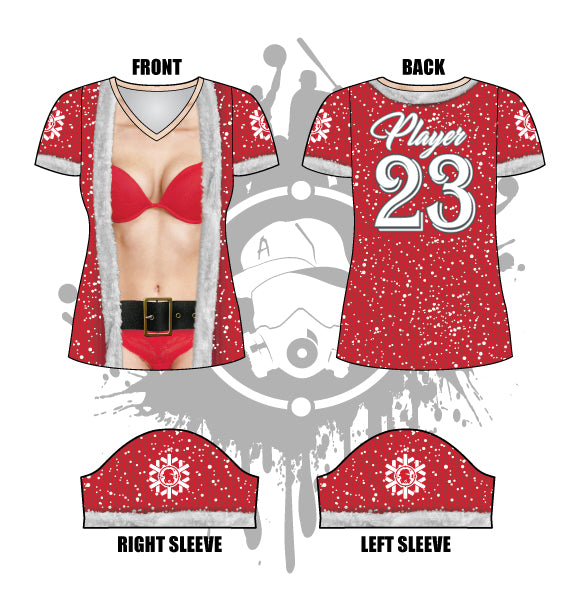 Babe Claus Women's Jersey