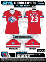 Load image into Gallery viewer, Florida Express Women&#39;s Full Dye Jersey