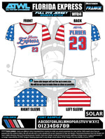 Load image into Gallery viewer, Florida Express Women&#39;s Full Dye Jersey