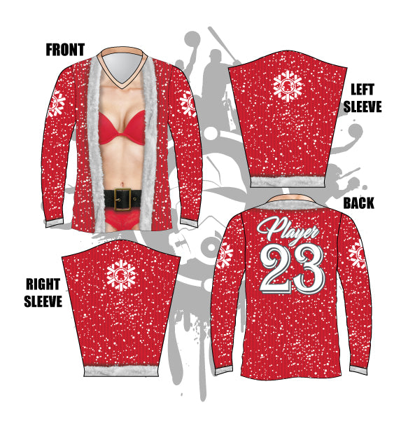 Babe Claus Long Sleeve Jersey