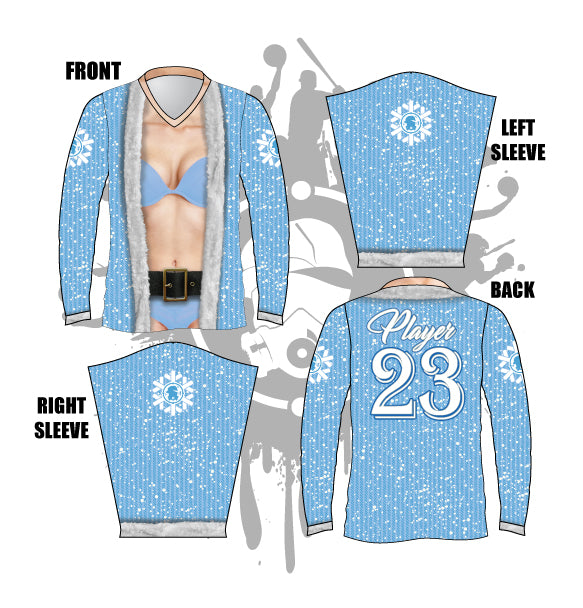 Babe Claus Long Sleeve Jersey