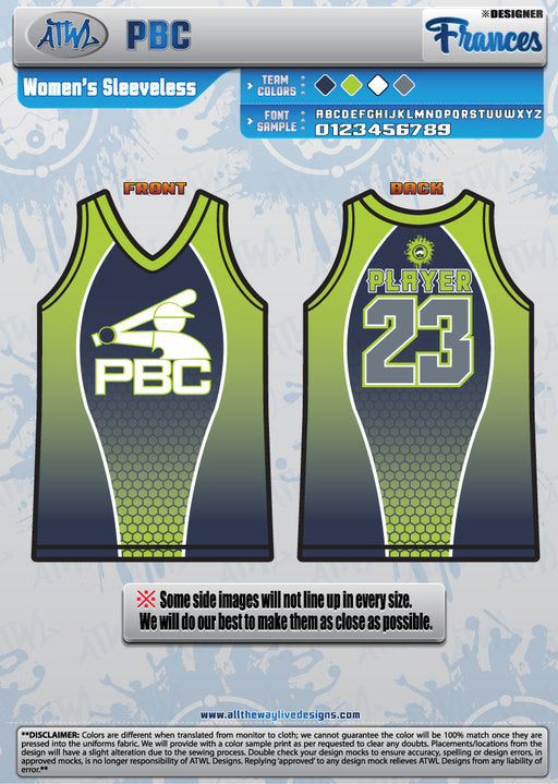 PBC WOMEN'S SLEEVELESS